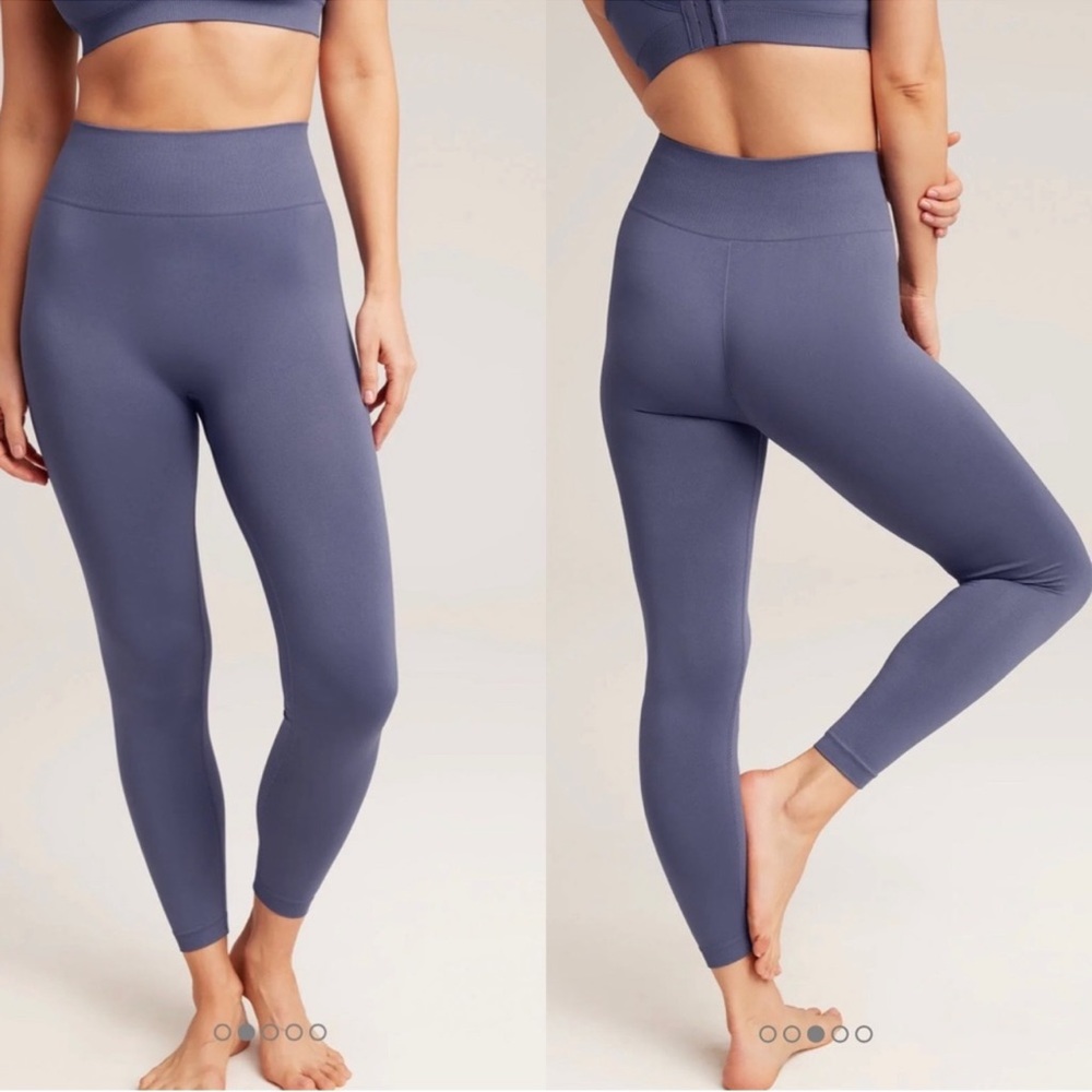 Knix Seamless Everyday High Waisted Legging Indigo Blue NWT-Medium